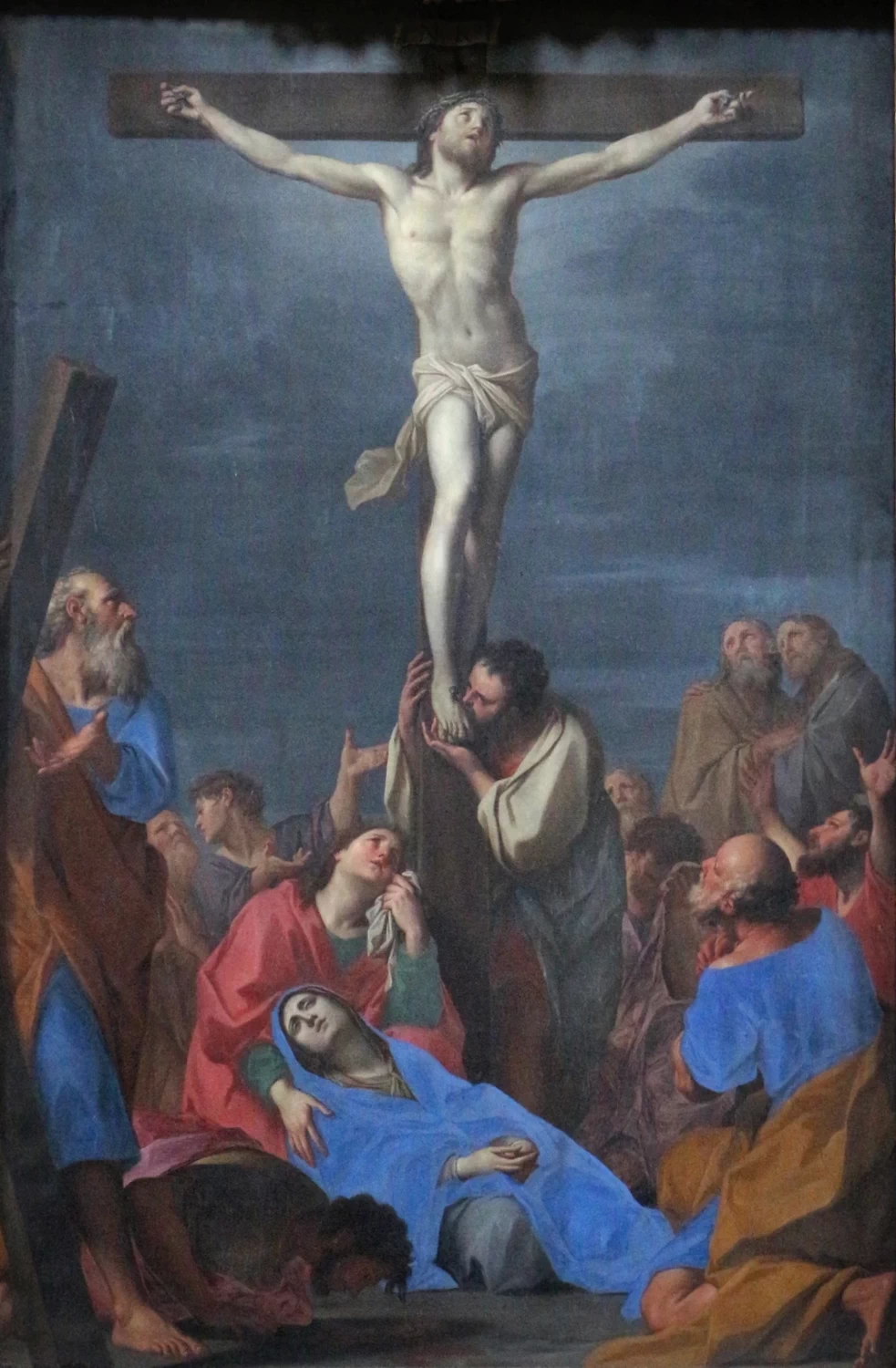 Cristo Crocifisso, Madonna e apostoli - Imola